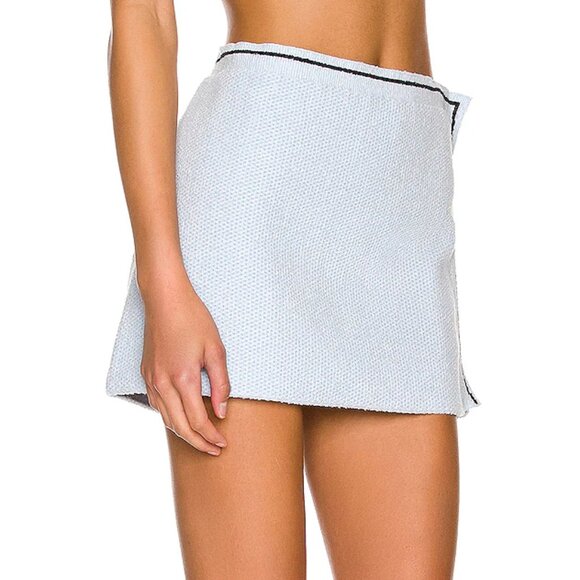 Jacquemus La Jupe Sorbetto Mini Skirt In Blue - Picture 4 of 5